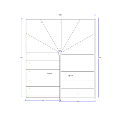 Half Space with Winders