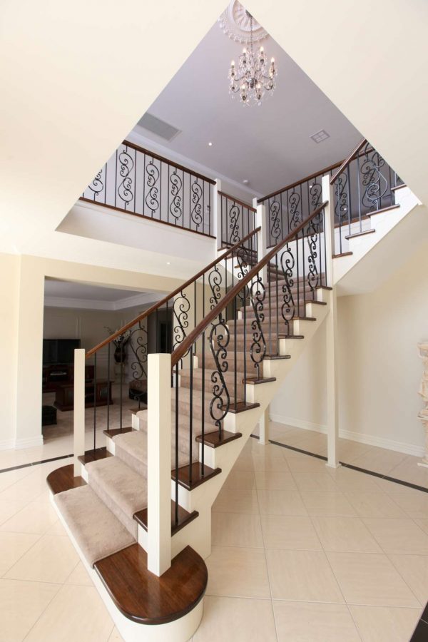 Wrought Iron Stair Railing Handrails Melbourne