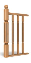fluted